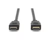 DIGITUS Vysokorýchlostný UHD 4K 3D 30Hz 2.0 pozlátený Ethernet HDMI kábel 3m