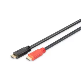   DIGITUS Vysokorýchlostný UHD 4K 3D 30Hz 1.4 pozlátený HDMI kábel so zosilňovačom 15m