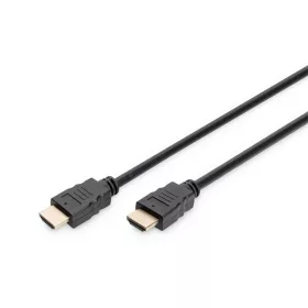   DIGITUS Vysokorýchlostný prémiový UHD 4K 3D 60Hz 2.0 Pozlátený Ethernet HDMI kábel 2 m