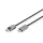DIGITUS Vysokorýchlostný UHD 4K 3D 30Hz pozlátený kábel 1.2 DisplayPort - HDMI typ A 1,8 m