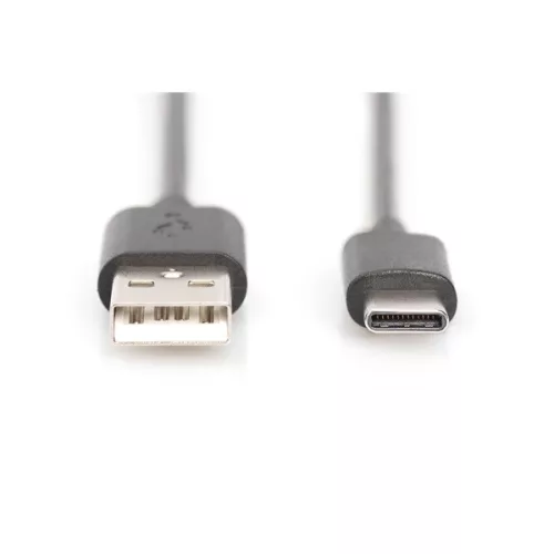 Vysokorýchlostný kábel DIGITUS 2.0 USB typu A - USB typu C 1,8 m