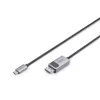 DIGITUS UHD 8K 30Hz obojsmerný kábel 1.4 DisplayPort - USB typu C 1 m