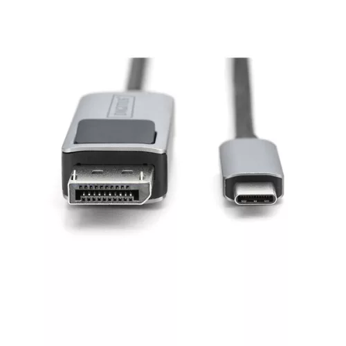 DIGITUS UHD 8K 30Hz obojsmerný kábel 1.4 DisplayPort - USB typu C 1 m