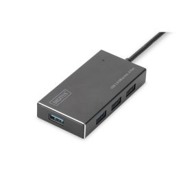 DIGITUS DA-70240-1 Superspeed 4 portos USB 3.0 office HUB