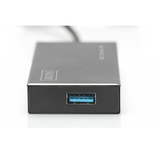 DIGITUS DA-70240-1 Superspeed 4 portos USB 3.0 office HUB