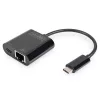 Gigabitový ethernetový adaptér DIGITUS DN-3027 USB Type-C