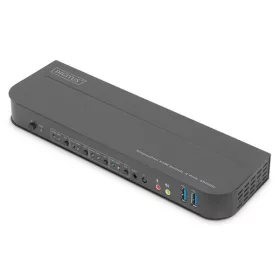   DIGITUS DS-12890 Full HD 4K 60Hz 4-portový HDMI/Displayport KVM prepínač