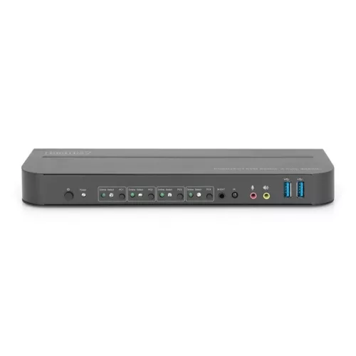 DIGITUS DS-12890 Full HD 4K 60Hz 4-portový HDMI/Displayport KVM prepínač
