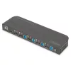 DIGITUS DS-12890 Full HD 4K 60Hz 4-portový HDMI/Displayport KVM prepínač