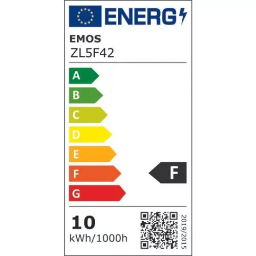 Žiarovka Emos ZL5F42 E27/9,4 W (60 W)/806 lm/teplá biela LED