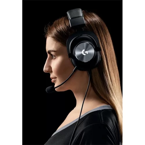 Logitech 991-000358 Pro X Gaming fekete fejhallgató és állvány