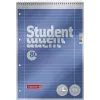 Brunnen Premium A4 Spiralnotizbuch mit 80 Blatt, liniert
