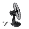 TOO FAND-40-201-B ICEBERG schwarz, 40 cm, Geschwindigkeitsstufe: 3, 45 W, Tischventilator