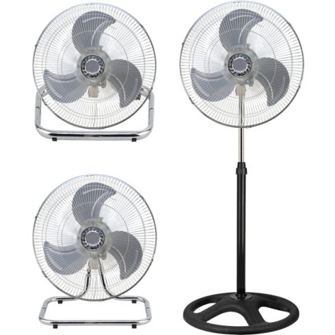 TOO FANS-45-400-B-3IN1 TYPHOON álló/fali/padló ventilátor multifunkciós 45cm