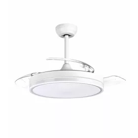   TOO FANC-150-30 W BORA mennyezeti ventilátor LED világítással, rejtett lapátokkal, ultra csendes BLDC motorral