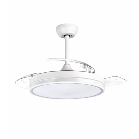 TOO FANC-150-30 W BORA mennyezeti ventilátor LED világítással, rejtett lapátokkal, ultra csendes BLDC motorral