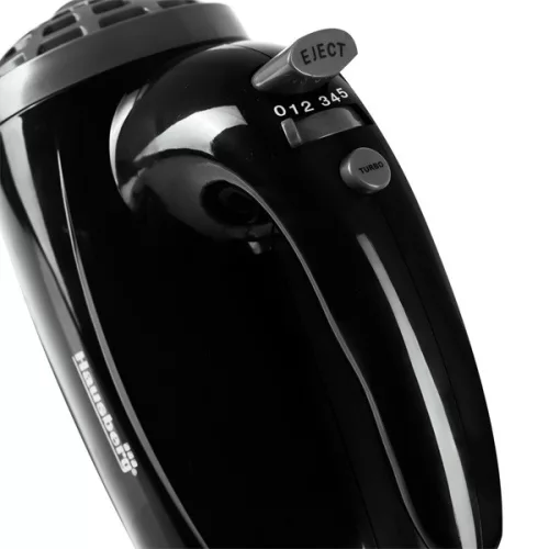 Hausberg HB-4119NG 300W schwarzer elektrischer Handmixer mit Kupfermotor
