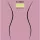 Hausberg HB-6003RZ Badezimmerwaage aus Glas, rosa
