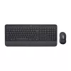 Logitech MK650 Combo für Business – Kabellose Tastatur + Maus, Graphitgrau