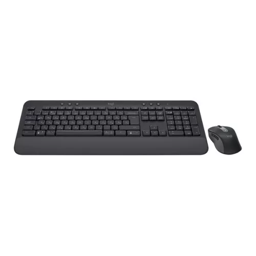 Logitech MK650 Combo für Business – Kabellose Tastatur + Maus, Graphitgrau