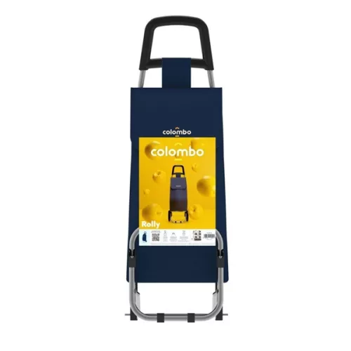Colombo ROLLY blauer Einkaufswagen 25 kg/40 Liter CRL001B