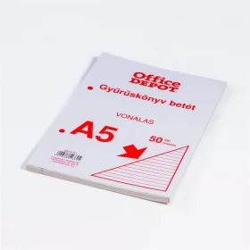 Office Depot A5 Ringbucheinlage (50 Blatt, liniert)