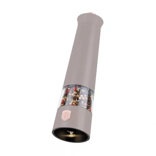 Râșniță electrică de sare și piper Berlinger Haus BH/9544, format din 2 piese