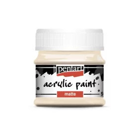Pentart mat akrilna boja bež boje 50 ml