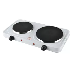 TOO DHP-300WH-1000+1500W weißes Doppel-Elektrokochfeld