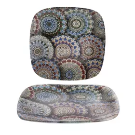 Bol de sticlă IRIS model mandala 20cm