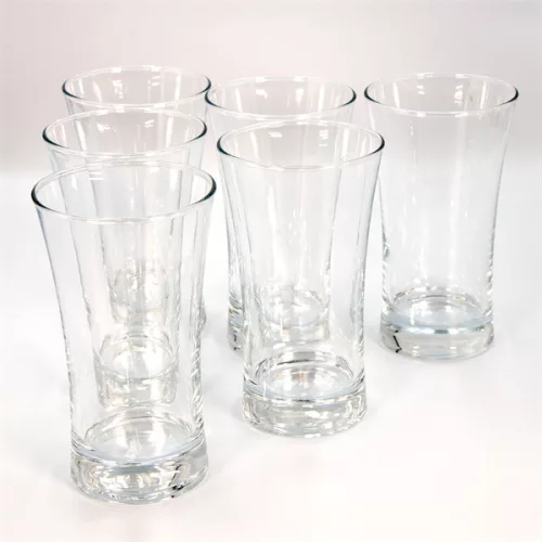 Set de 6 pahare cocktail Pasabahce V-Block Long Drink 300ml