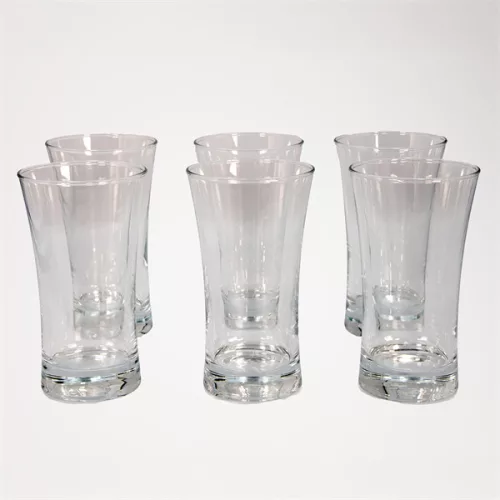 Set de 6 pahare cocktail Pasabahce V-Block Long Drink 300ml