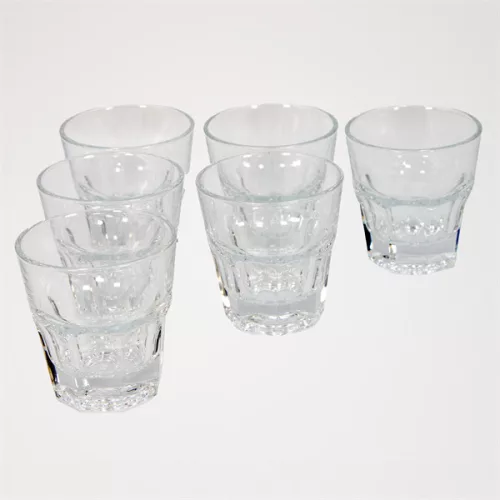 Set de 6 pahare Pasabahce V-Block Fruit Juice 140ml