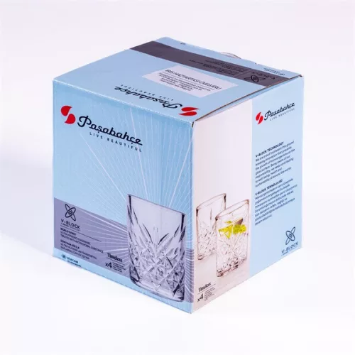 Set de 4 pahare de lichior PASABAHCE Timeless Liqueur 62ml