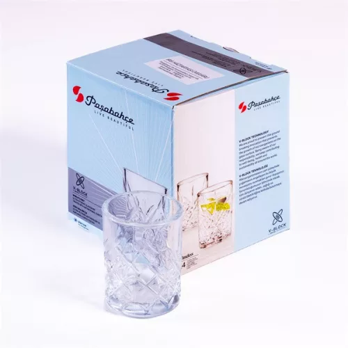 Set de 4 pahare de lichior PASABAHCE Timeless Liqueur 62ml
