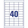 Avery 4780-65 48,5x25,4 mm univerzális 50+15 lap 2600 db-os etikett
