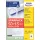 Avery 4781-65 97 x 42,3 mm univerzális 50+15 lap 780 db-os etikett