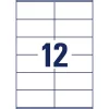 Avery 6175-65 105x48 mm univerzális 50+15 lap 780 db-os etikett