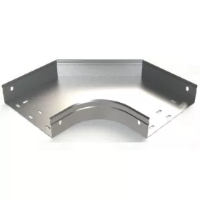   Basor 2/1344 CPERC 100x60 GS 100mm x 60mm-mag. 90° szalaghorganyzott acél kábeltálca idom