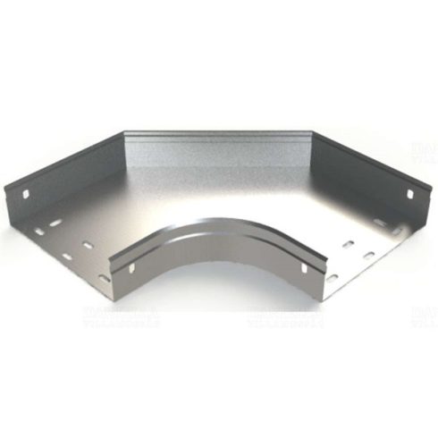 Basor 2/1344 CPERC 100x60 GS 100mm x 60mm-mag. 90° szalaghorganyzott acél kábeltálca idom
