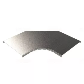   Basor 2/1430 TCPERC 100 GS vízszintes 90° szalaghorganyzott acél 100mm kábeltálca irányváltó idom fedél