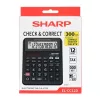 Sharp EL-CC12D napelemes irodai számológép