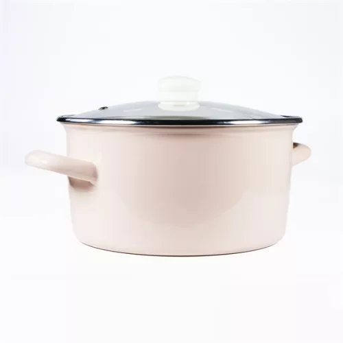 TOO LINE ROSE ghiveci de sticlă cu capac, 3,65 litri, diametru 22 cm, înălțime 11 cm