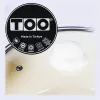 TOO LINE BLUE ghiveci de sticlă cu capac, 2,9 litri, diametru 20 cm, înălțime 10 cm