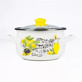   Măsline TOO BELLY 3,8 litri, diametru 20 cm, înălțime 13 cm, vas de sticlă cu capac