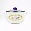 TOO BELLY BON APPETIT, vas de sticlă cu capac, 2,8 litri, diametru 18 cm, înălțime 12 cm