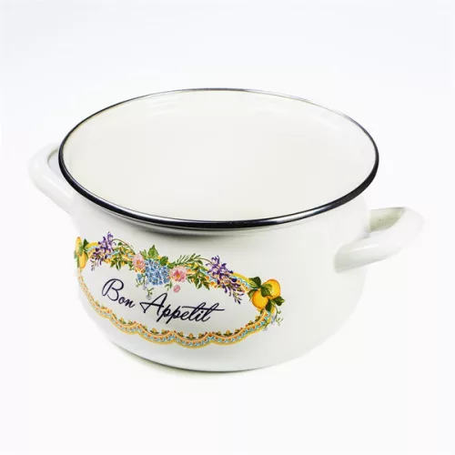TOO BELLY BON APPETIT, vas de sticlă cu capac, 6,2 litri, diametru 24 cm, înălțime 15 cm