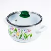 TOO BELLY TULIP ghiveci de sticlă cu capac, 4,8 litri, diametru 22 cm, înălțime 14 cm