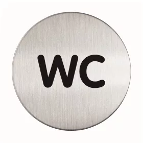 Durable Picto átm. 83 mm WC piktogram