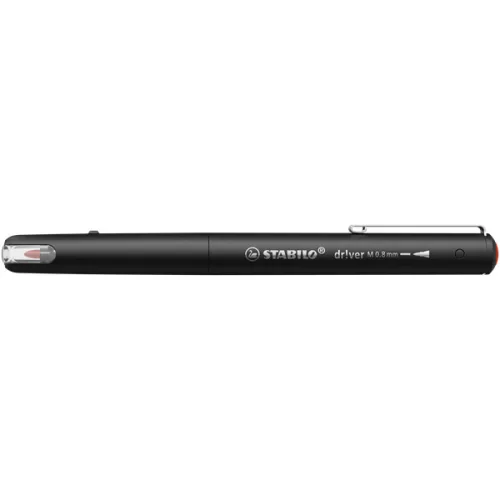 Stabilo Driver 1089 medium piros prémium rostirón